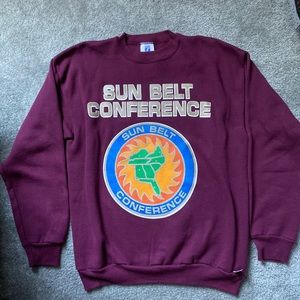Vintage Logo 7 Sunbelt Conference Crewneck